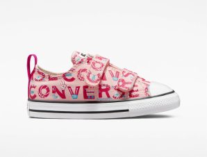 Converse – CHUCK TAYLOR ALL STAR 2V CREATURE FEATURE – 689-STORM PINK/NATURAL IVORY
